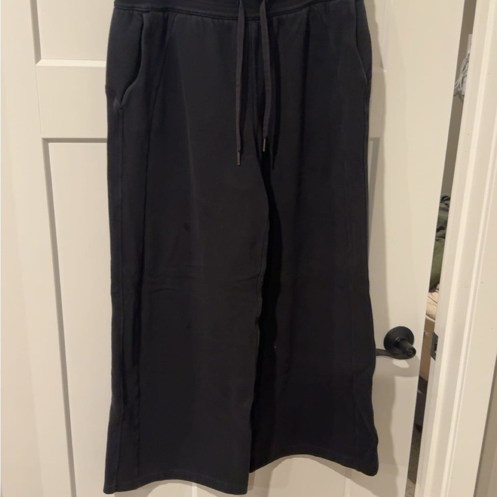 lululemon athletica Black Wide Leg Pants